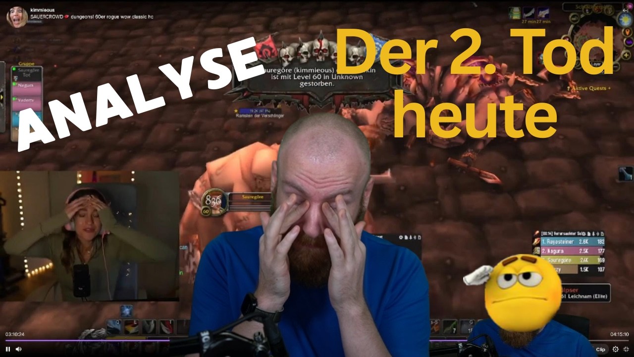 Schon wieder RIP in Strath UD 😱 Sauregöre | FalganWoW reagiert auf den Tod von kimmieous