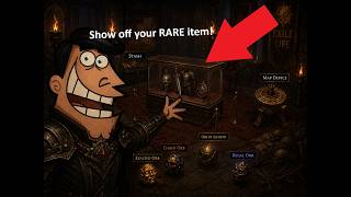 Path of Exile Item Display Case Hideout decoration MTXshowcase!