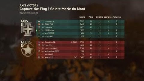 Call of Duty®: WW2 Multiplayer Gameplay - Capture the flag