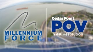 Millennium Force - Official POV in 4K