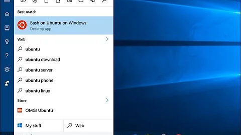Windows 10 install and Use the Linux Bash Shell