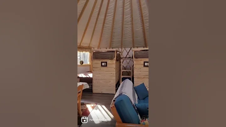 Escape to this Vermont Off-Grid Yurt!