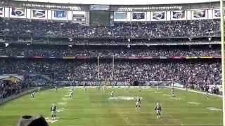 Opening kick off td- chargers vs raiders 2012