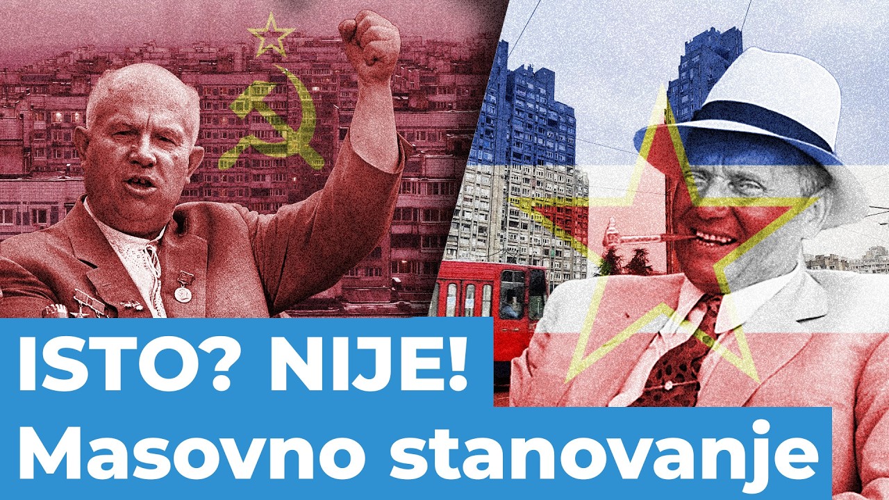 Grejanje, voda i materijali: kako su se razlikovali stanovi u SSSR-u i Jugoslaviji