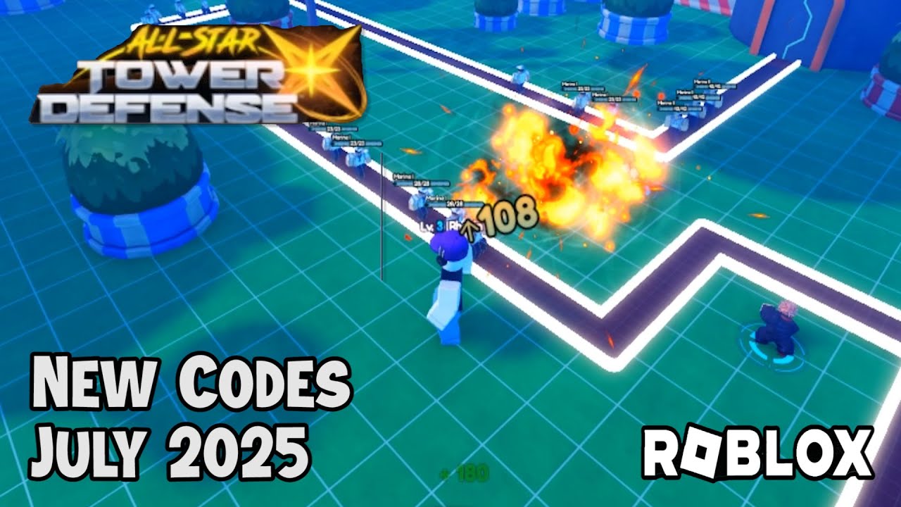 Roblox All Star Tower Defense X -New Codes July 2025