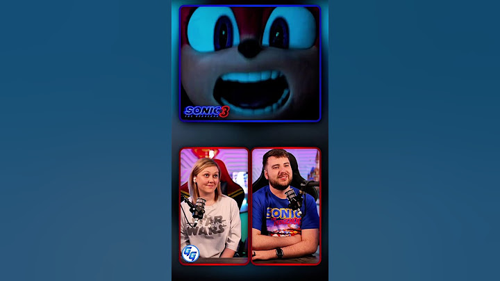 Friendly Ghost! Sonic The Hedgehog 3 REACTION!