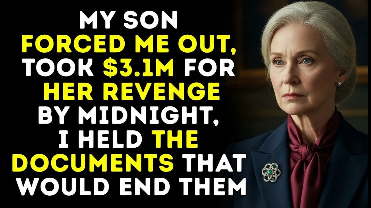 Son Seized My $3.1M And Kicked Me Out—By Midnight, The Police Were At His Door!