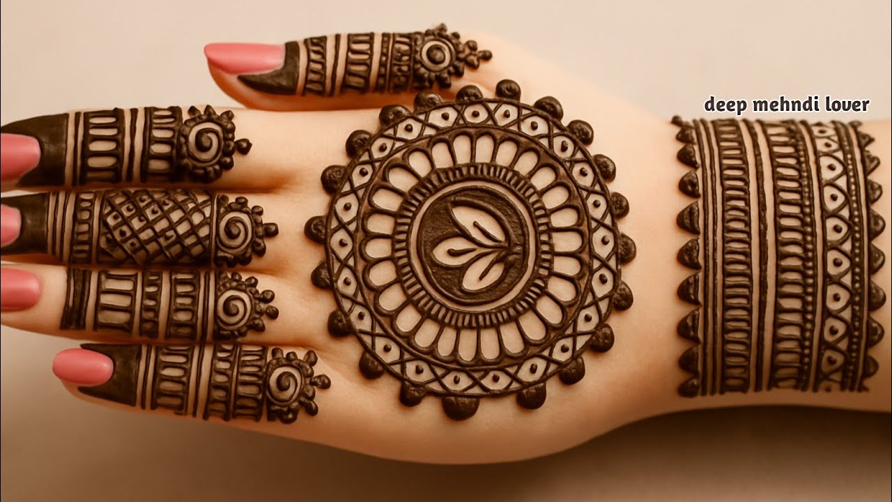 Rakshabandhan Special Mehndi Design | Easy and Beautiful Mehndi Design 2025 | Deep Mehndi Lover 
