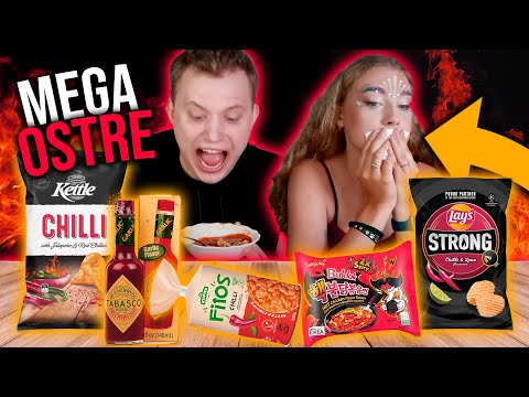 BIG MEGA SPICY FOOD TEST with MY SISTER