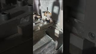 Metal Strips Bending in Heavy Machine