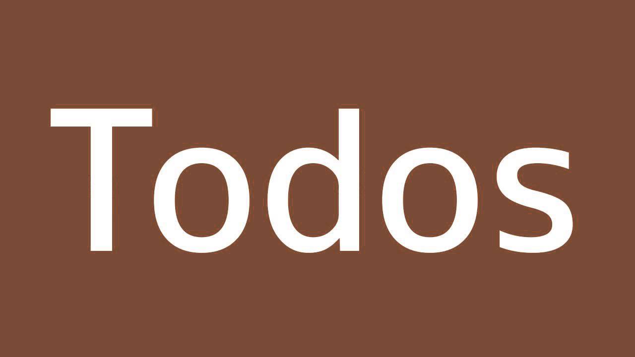 How To Say Everybody In Spanish YouTube