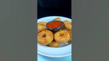 Crispy Sooji Vada | Instant Rava Vada Recipe Without Urad Dal#shorts