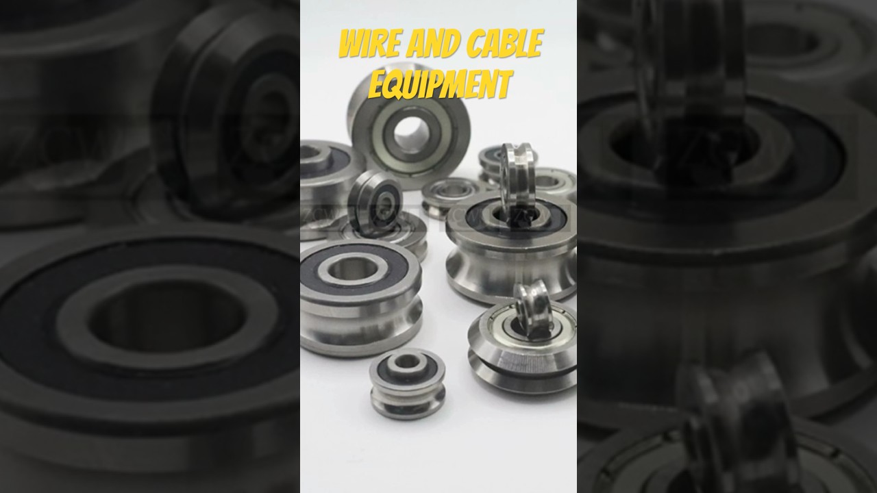 Stainless Steel Guide Wheel #wire #cable #wireandcable #manufacturing