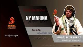 Ny marina 14 Oktobra 2025  Avec Ismael Razafinarivo