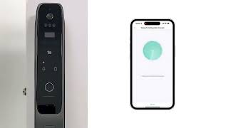 YINTIN YN-X5 3D Face Recognition Smart Lock Setting Video