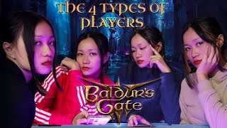 The 4 types of BG3 players |  Baldur's Gate 3
