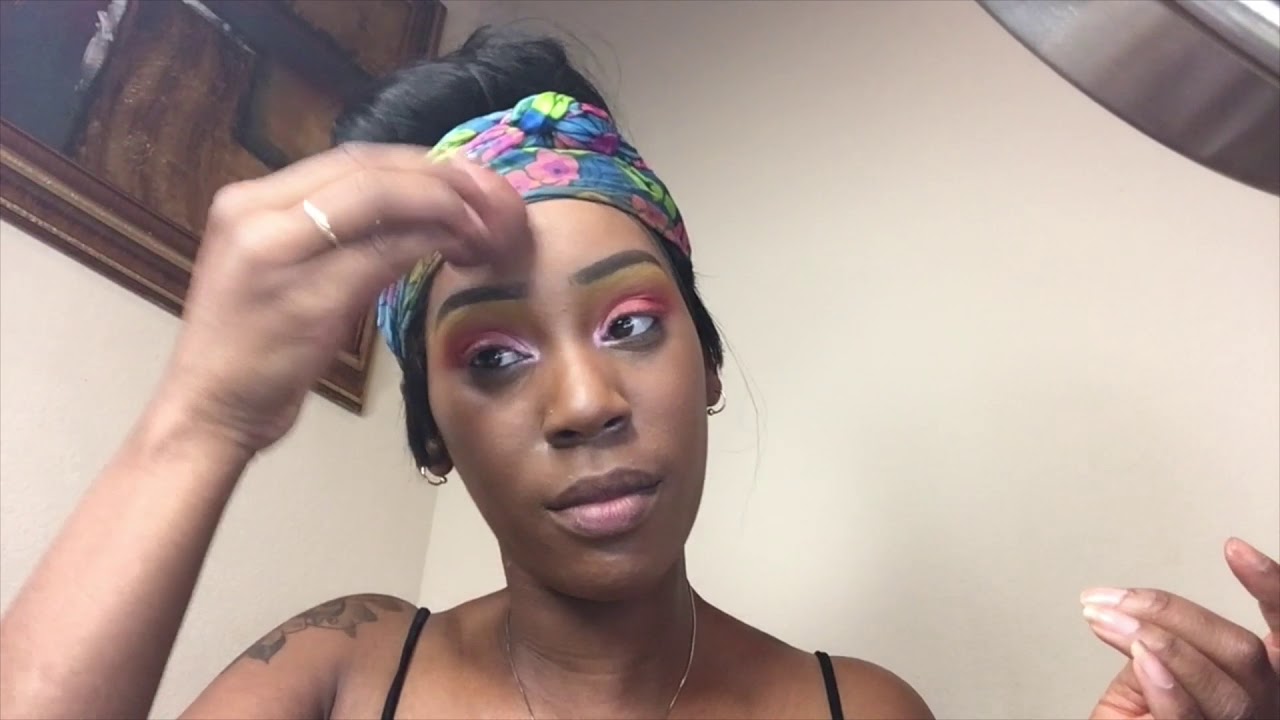 Makeup tutorial (Hawaiian Sunset) YouTube