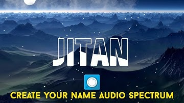 How to create text audio spectrum in Android | Avee player tutorial