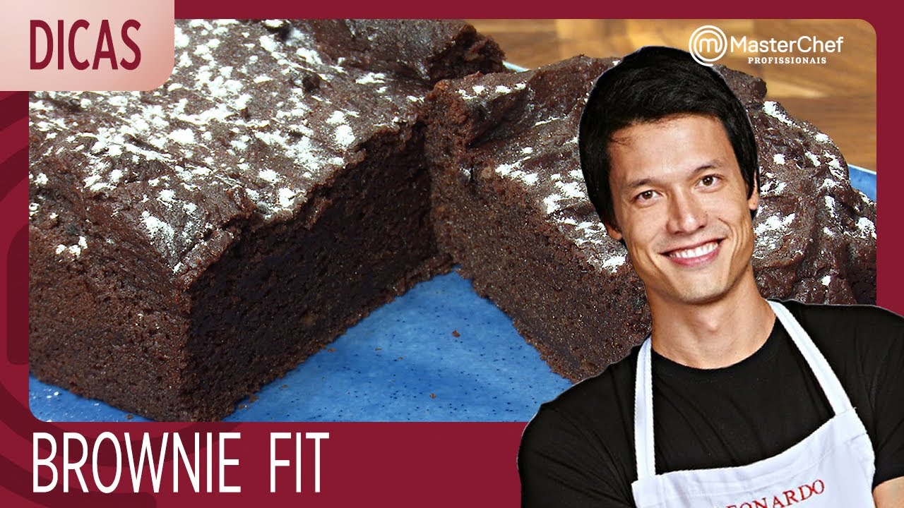 BROWNIE FIT COM LEO YOUNG DICAS MASTERCHEF