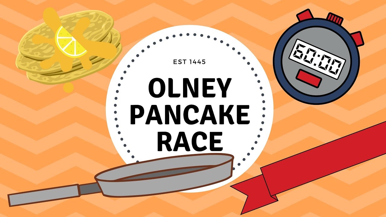 Olney pancake race YouTube