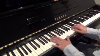 Video thumbnail of "Plain White T's - Hey There Delilah (piano cover) improved version"