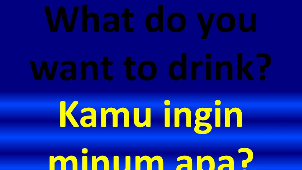 #LEARNINDONESIAN Learn Indonesian Phrases 2 Belajar Ungkapan Bahasa ...