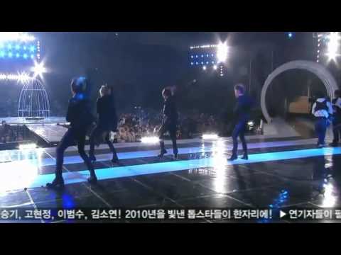 2010 12 29  SHINEE  feat  F(x)  Lucifer   SBS Gayo Daejun 2010 [HD]