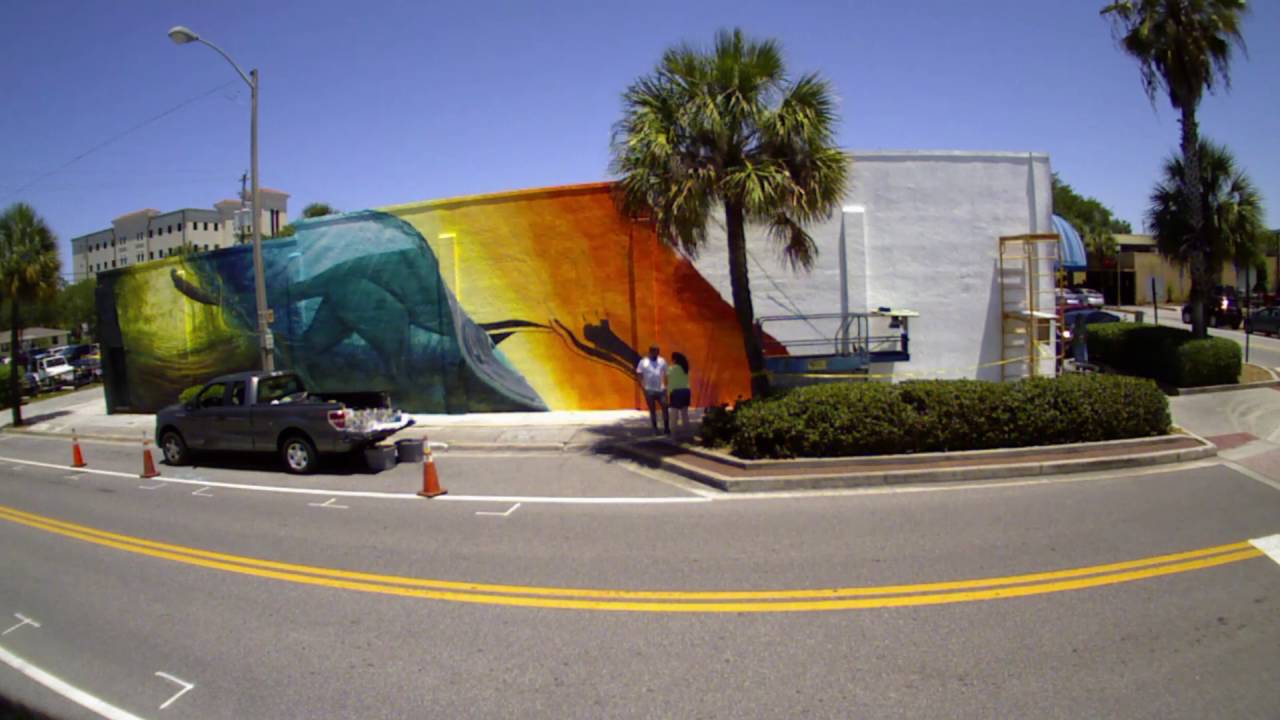 Florida Institute of Technology Mural (Full) Downtown Melbourne YouTube