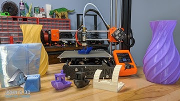 Prusa Mini - mini-review after 100+hrs of 3D printing so far in PETG and PLA