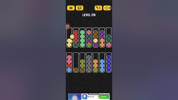 Ball Sort Puzzle Level 179 Walkthrough