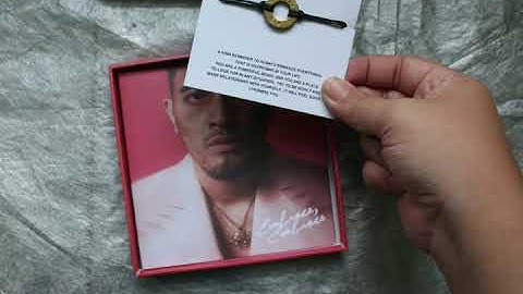 UNBOXING ALBUM ADRIAN KHALIF 