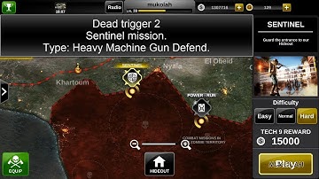 Dead Trigger 2 - Sentinel mission (Heavy Machine Gun)