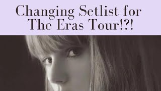 New Eras Tour Setlist!?! Changes For Europe & TTPD???? #taylorswift