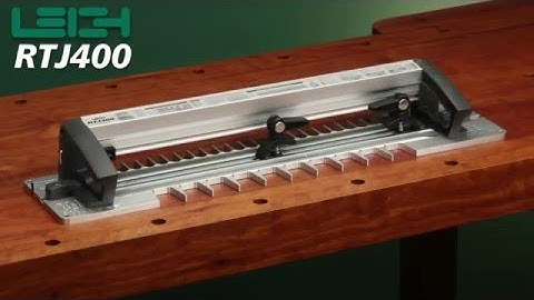 LEIGH RTJ400 Router Table Dovetail Jig Overview