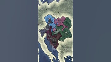 WW2 but the major countries were all in Austro-Hungarian | Hoi4 Timelapse #hoi4mp #hoi4 #hoi4mods