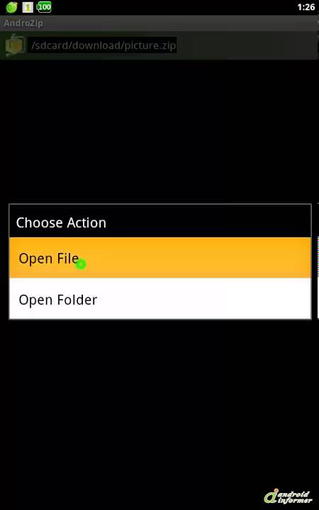 AndroZip File Manager video tutorial