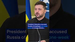 Russia Resumes Attacks On Ukraines Energy Infrastructure Dw News