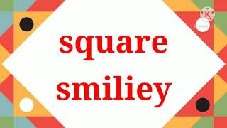 square smiley।।#square।।#mukeshlohchab।।#drawing।।#colour।।