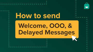 How To Setup Automated Messages On WhatsApp | Interakt