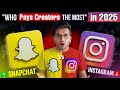 Snapchat Ya Instagram? Creator Ki Kamai Ka Sach in 2025 ! 😱🔥