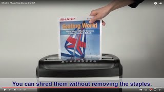 What is Sharp Stapleless Staple?