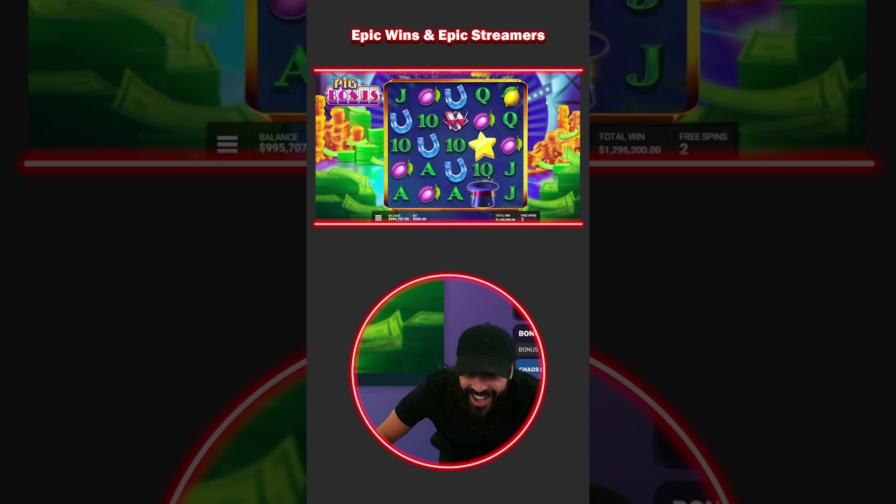 ROSHTEIN | MAGIC PIGGY | LUCKY WIN | Epic Wins & Epic Streamers