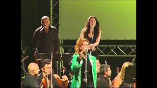 MARIBLANCA ARMENTEROS CON ORQUESTA SINFONICA CONCIERTO RITMO DE CUBA