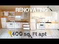 Renovating a 400 sq. ft. Unit | Garage Apt. | Tiny Home | Budget Friendly