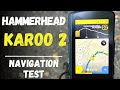 Karoo 2 von Hammerhead Navigation im Test deutsch