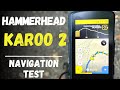 Karoo 2 von Hammerhead Navigation im Test deutsch