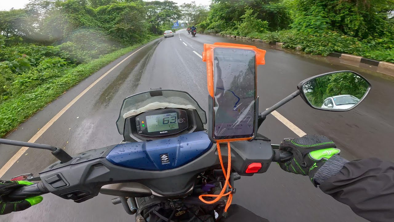 Suzuki Burgman 125 | NH48 | 4k | | GoPro | Monsoon Ride | Lonavala | 