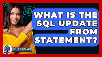 What Is The SQL UPDATE FROM Statement? - Next LVL Programming