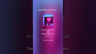 love affAIr (it's not really there) - lyric music video
