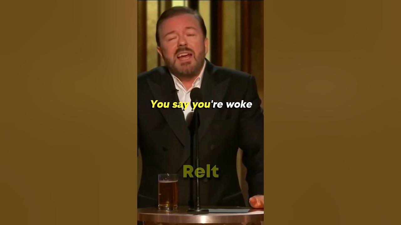 Ricky Gervais CALLS OUT Hollywood Celebrities - YouTube
